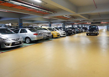 Nirala Aspire Plaza- Car Parking